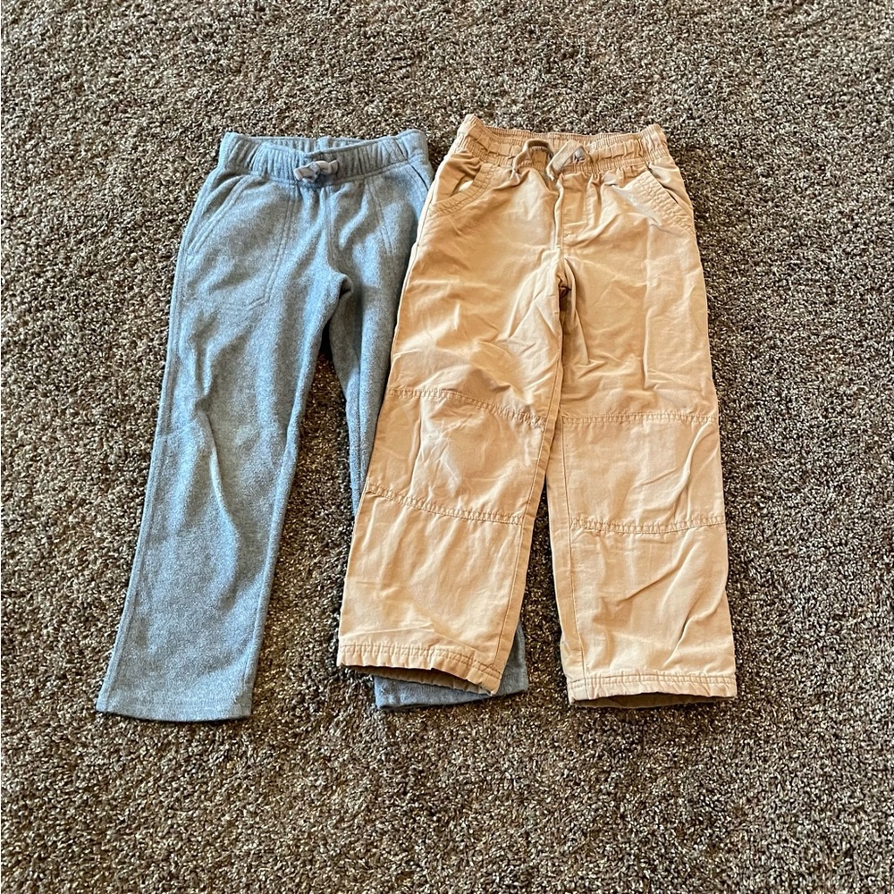Gymboree Tan and Gray Kids Pants